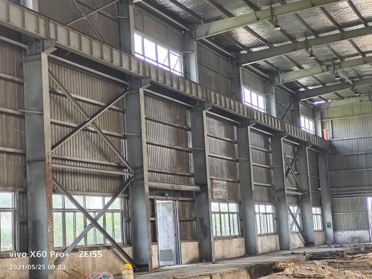 江蘇常州大量二手鋼結構廠房回收，高價回收大量鋼結構廠房