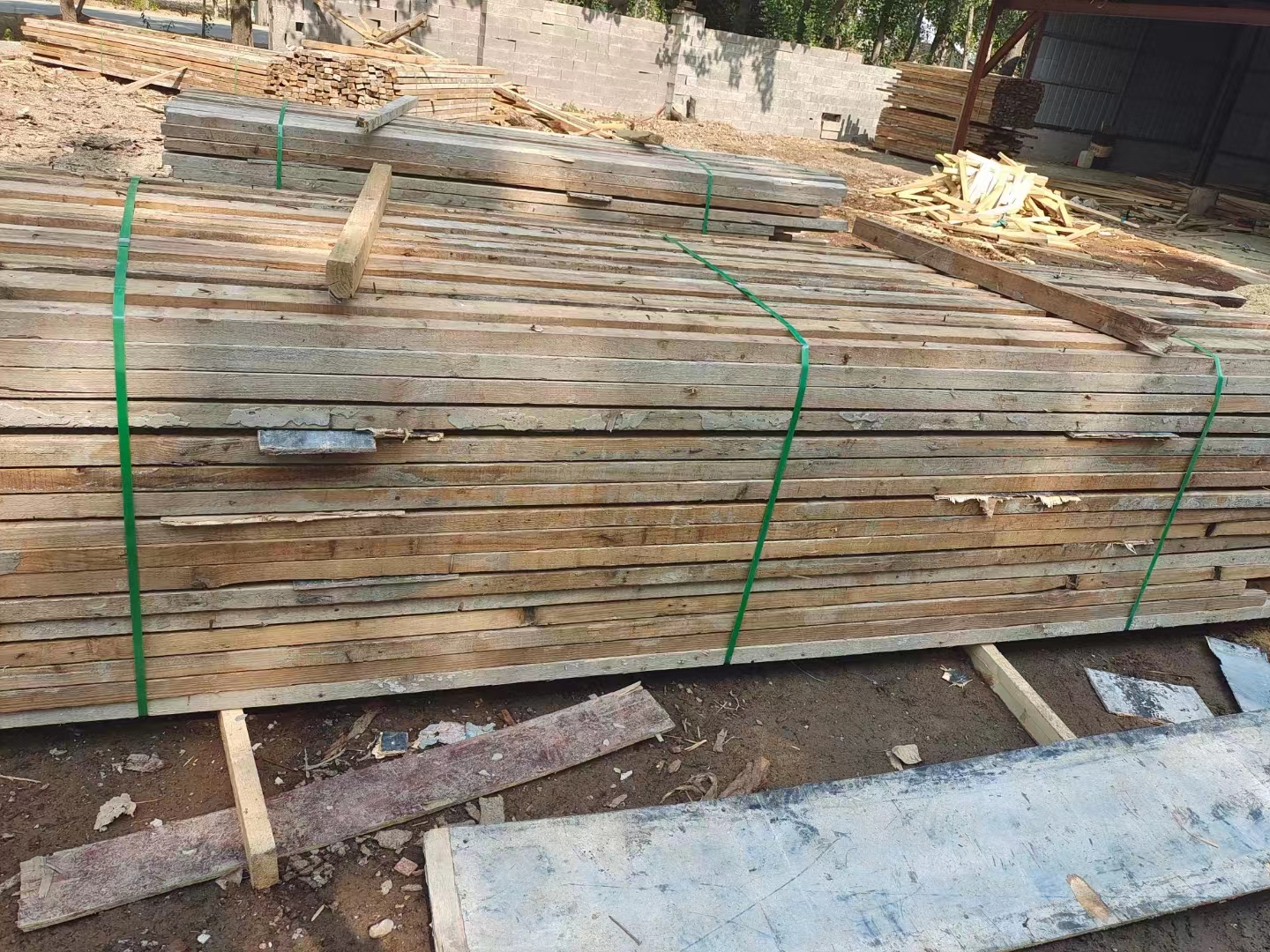 山東淄博二手木方模板回收