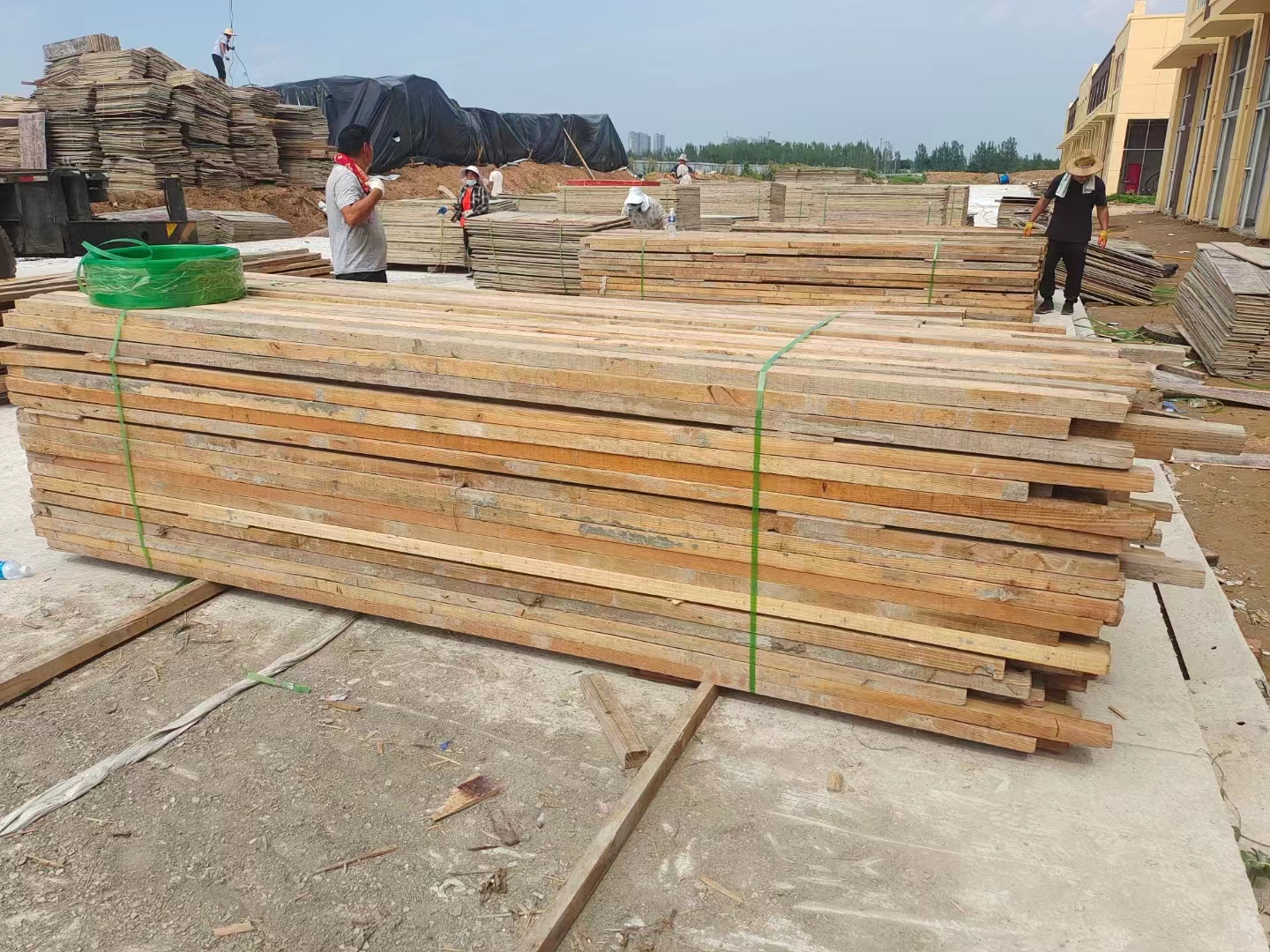 山東淄博二手木方模板回收