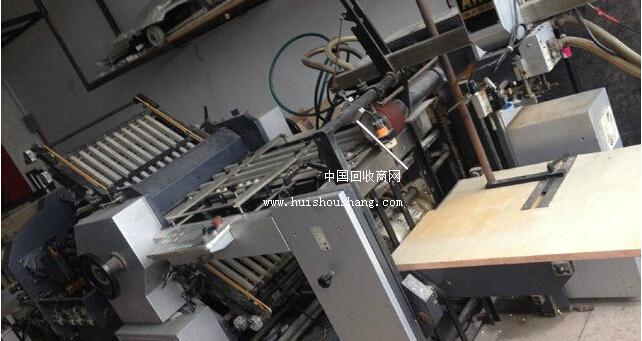 印刷厂订单减少处置切纸机装订机小森印刷机奥托折页机等