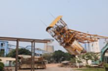 河南地区矿业工厂拆除