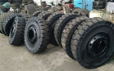 上海虹口大量出售实心轮胎-叉车、铲车