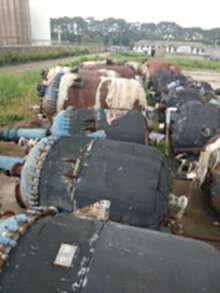 无锡化工设备回收，化工厂倒闭回收