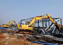 吉林地区常年承接钢结构厂房拆除
