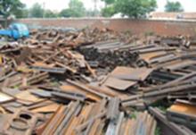 天津库存槽钢回收、河北废旧金属板材回收