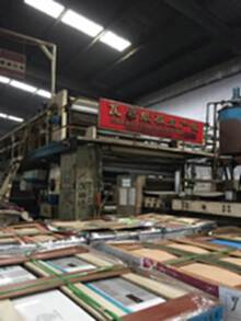 现在着急出售瓦楞纸板生产线 ，浙江造纸厂回收