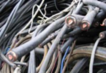 回收各工厂工地处理的铜芯铝芯电缆线