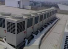 回收制冷设备：中央空调、冷库等
