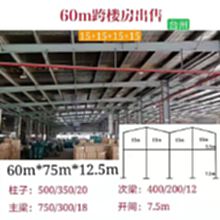 浙江台州钢结构出售60*75*12.5