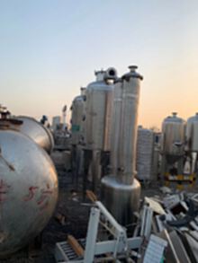 上海化工厂设备回收，高价回收化工厂设备