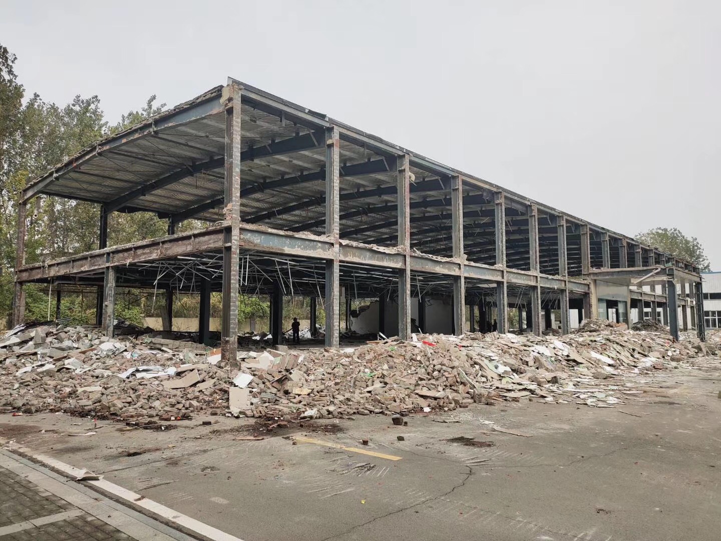 贵州六盘水二手钢结构厂房拆除回收
