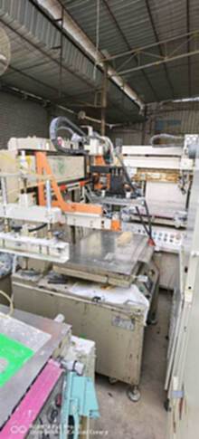 回收移印机丝印机整厂设备打包