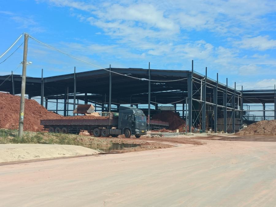 汽车公司在金溪汽配产业园上已封顶钢结构及混凝土基础不土地网络拍卖公告