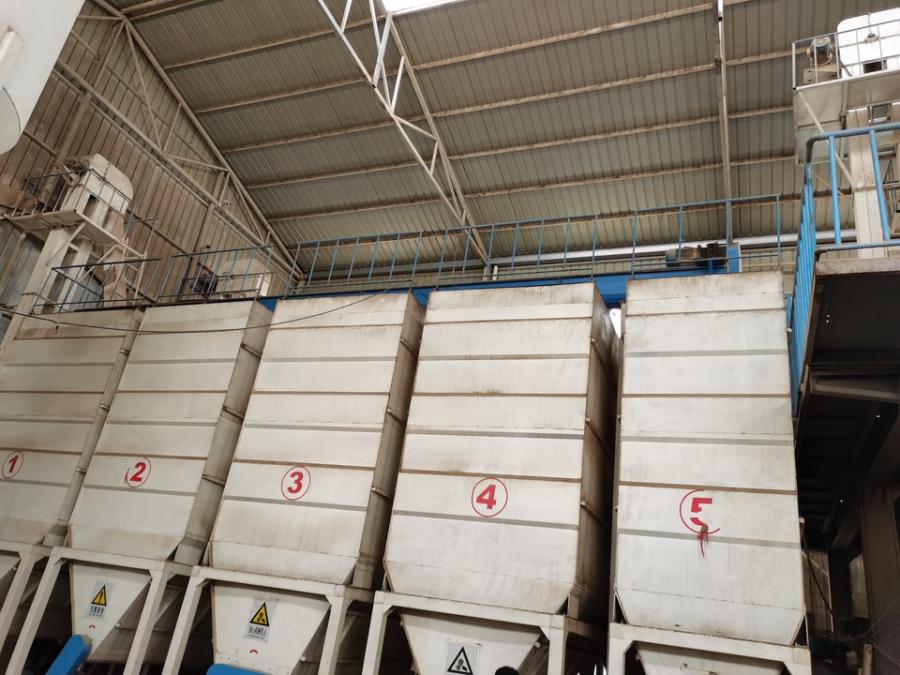 农牧公司9仓制粒机组饲料成套机组设备 原料接收粉碎系统等机器设备网络拍卖公告