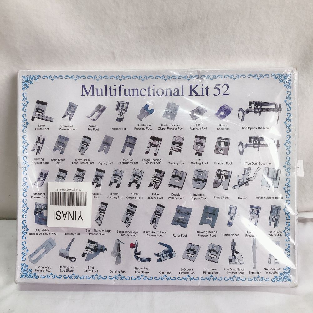 Multifunctional Kit52缝纫机金属配件网络拍卖公告