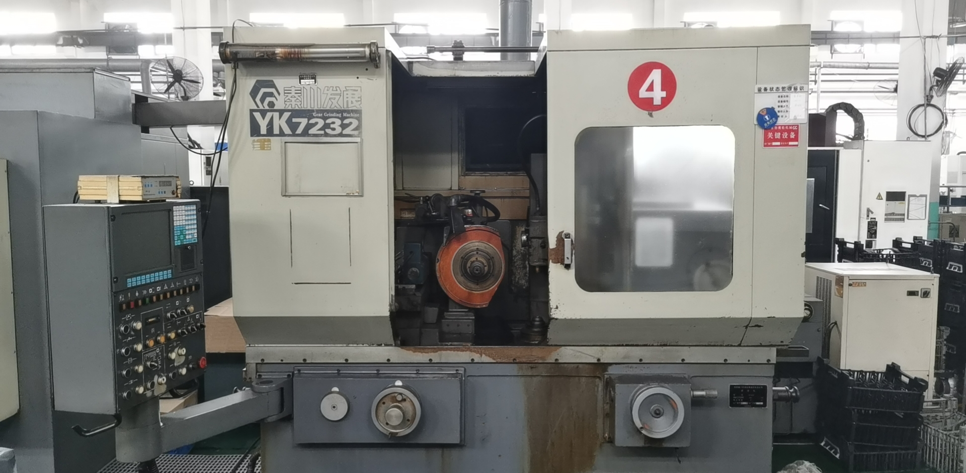 4台磨齿机YK7232磨齿机出售招标