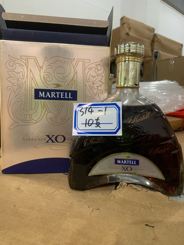 3141,Martell XO1L 40%vol,10瓶网络拍卖公告