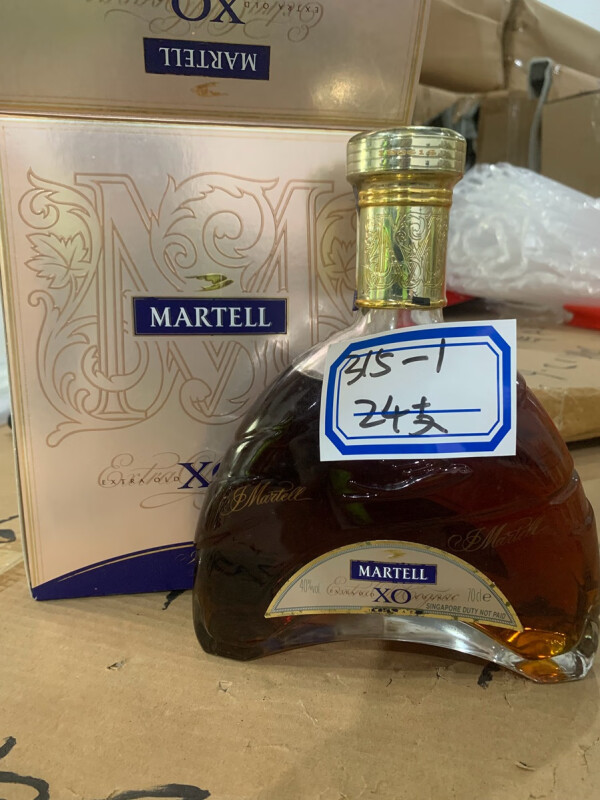 3151,Martell XO700ml 40%vol,24瓶网络拍卖公告