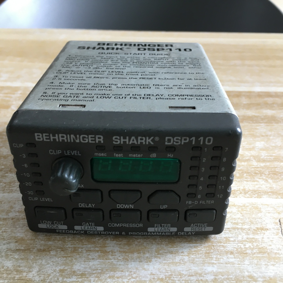二手 百灵达SHARK DSP110 音频器网络拍卖公告