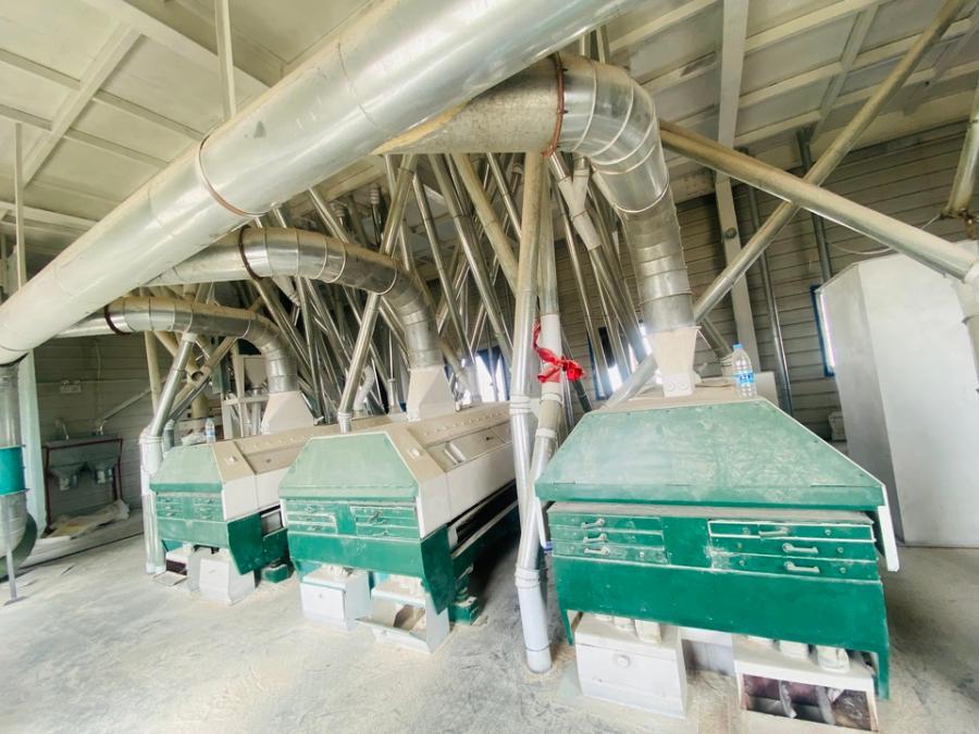 瑞亿面粉厂日产150吨小麦设备网络拍卖公告