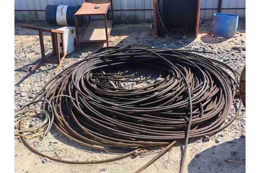 工程技术公25和26废旧钢丝绳网络拍卖公告
