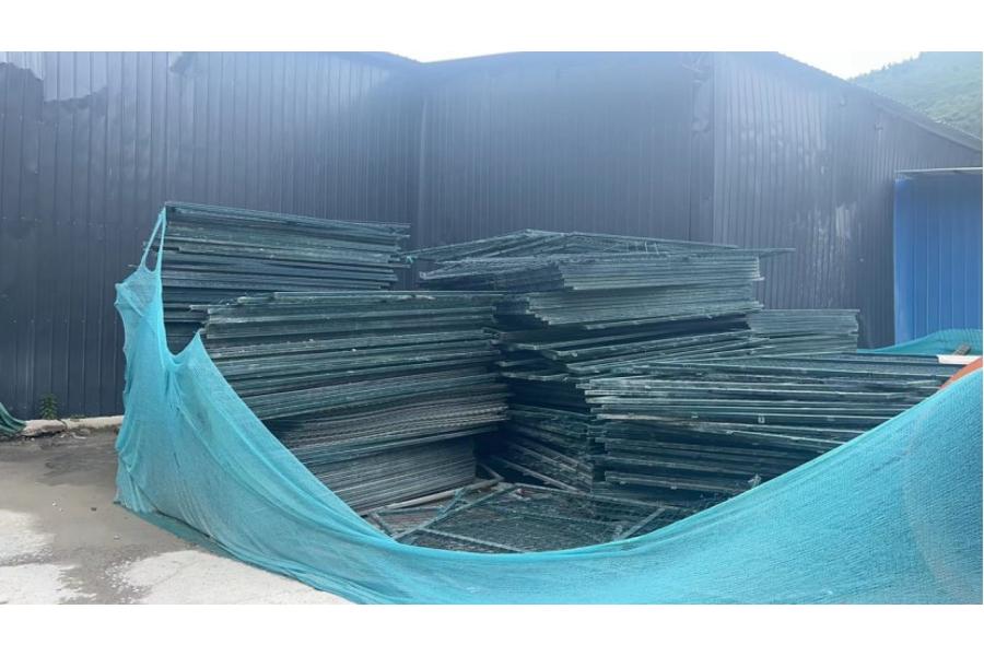 圆柱钢模板8.12吨废旧钢材网络拍卖公告