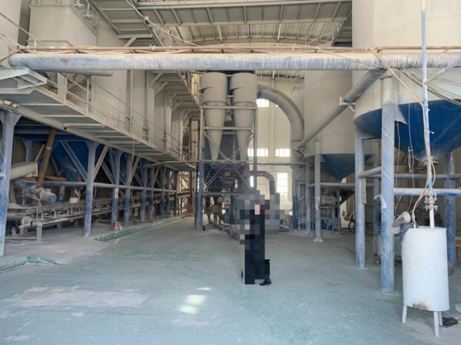 钙业公司博州五工台工业园区内生产线成品料仓网络拍卖公告