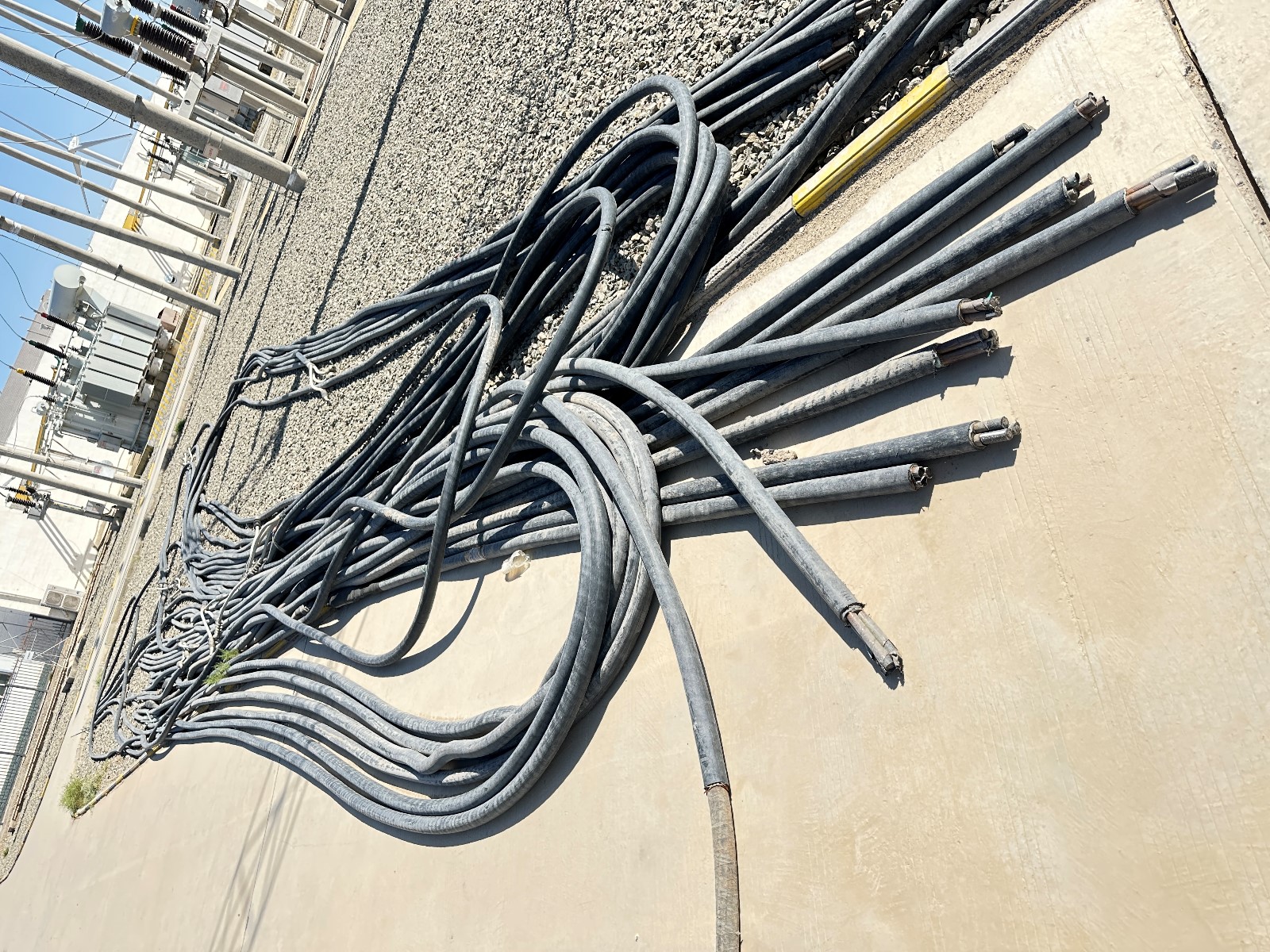 废旧电缆一批，约800米拍卖公告