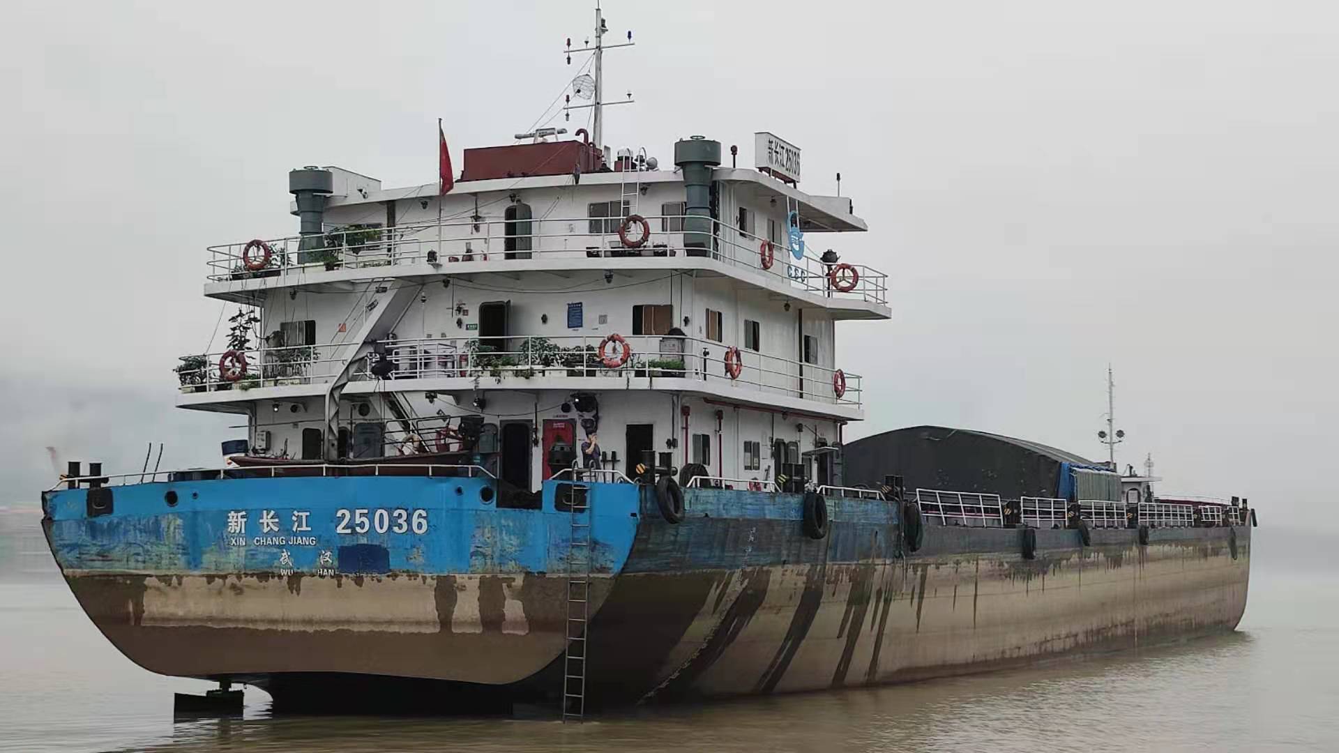 公司持有的“新长江25036”散货船出售招标