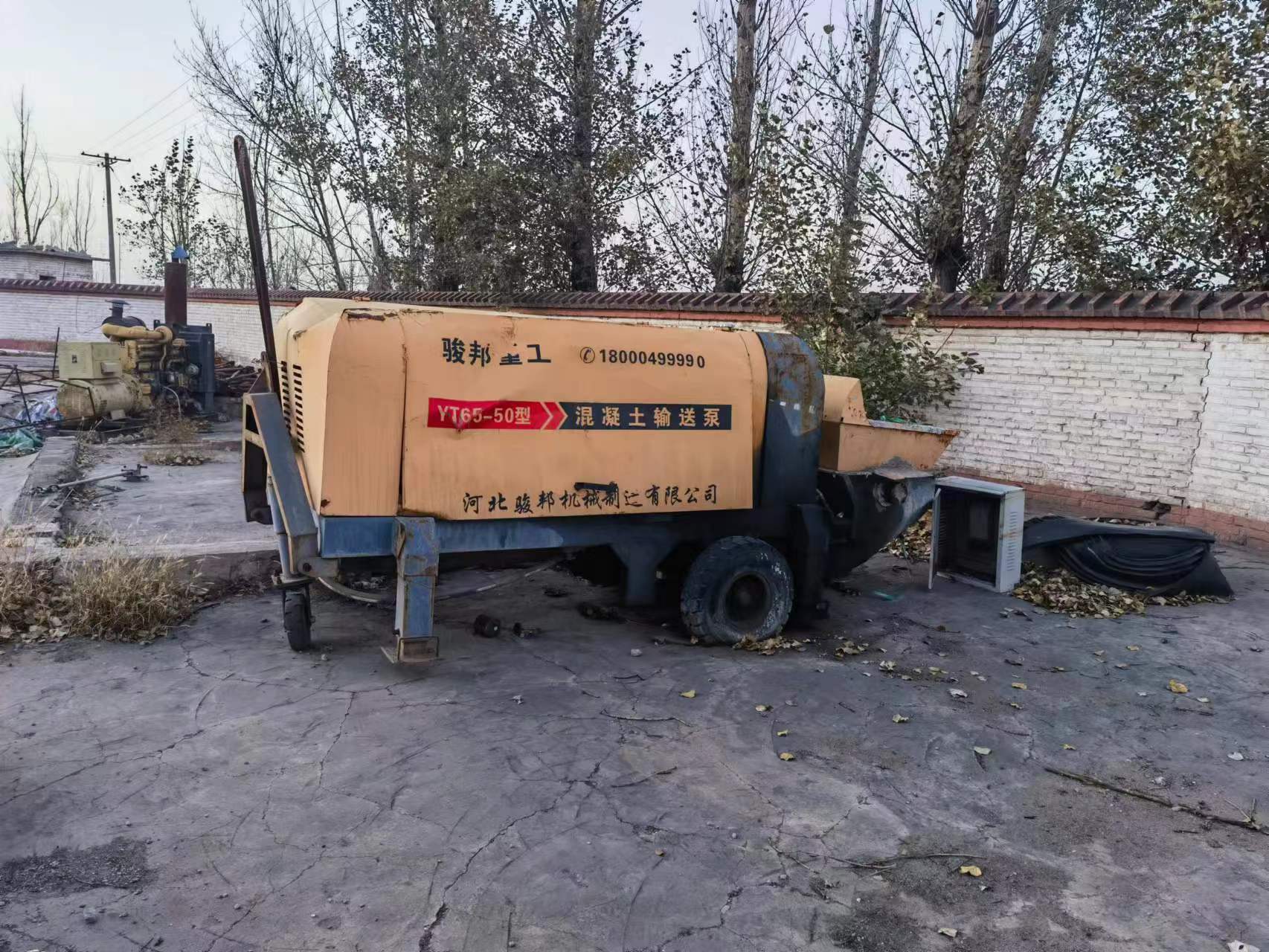 标的二：内蒙古某企业混凝土输送泵及管YT66-50一套