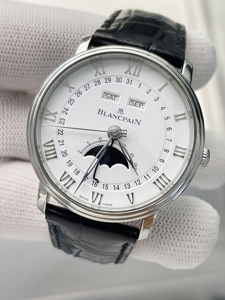 标N6222年保卡 98新宝珀Blancpain经典系列自动机械手表网络拍卖公告