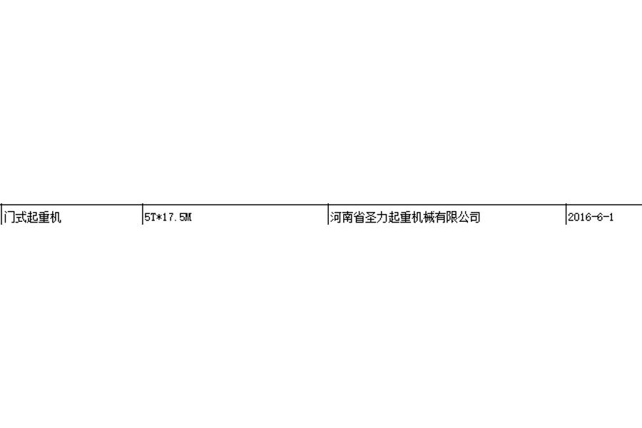 中诺（山东）拍卖有限公司：吉林省长春市废旧龙门吊网络拍卖公告