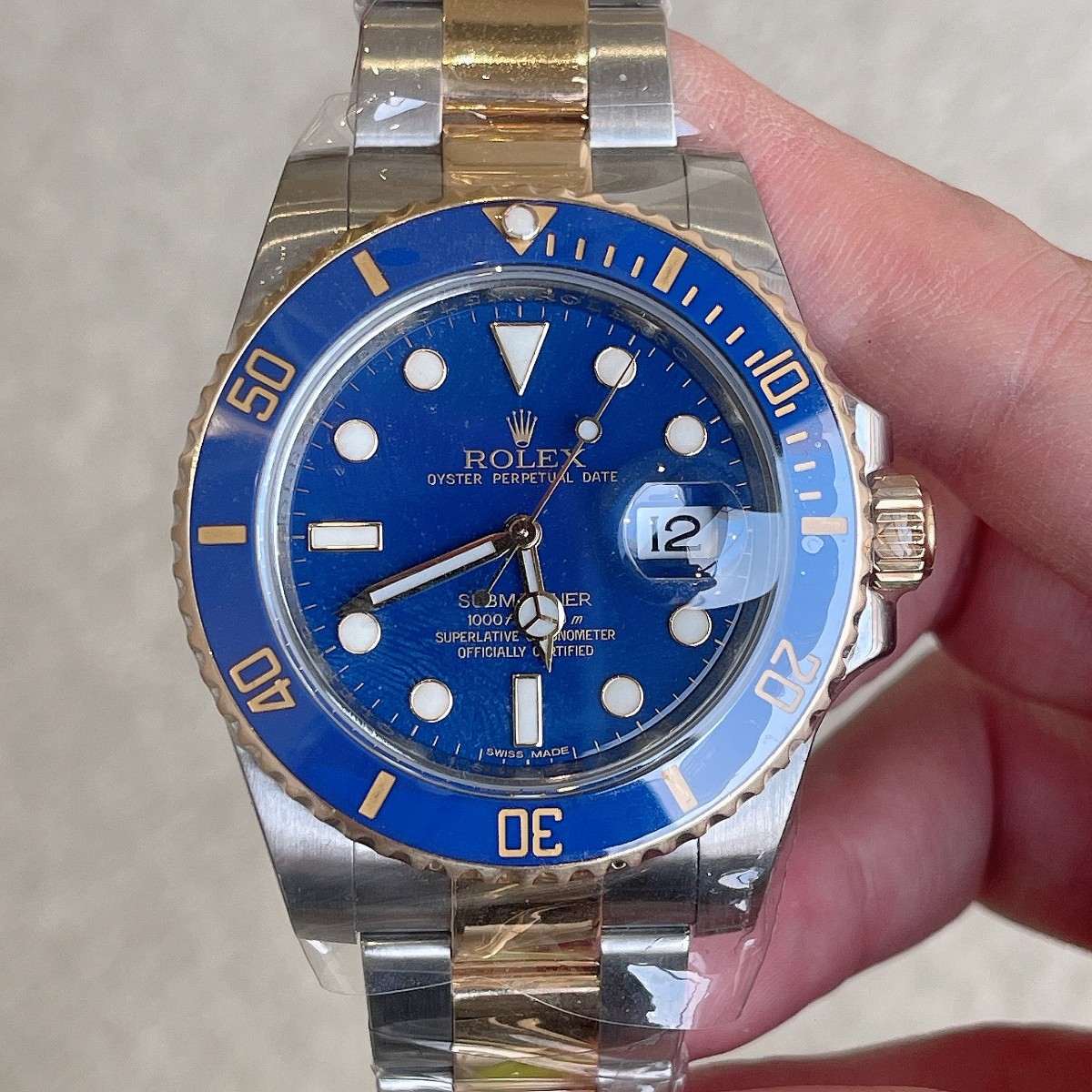 A786劳力士潜航者系列男士腕表名表手表网络拍卖公告