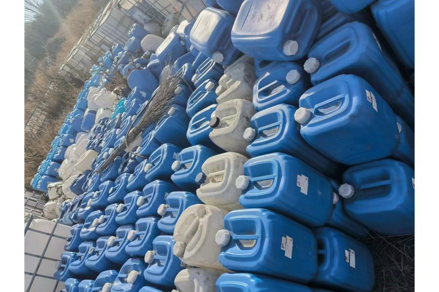 山东省德州市废旧塑料桶一批网络拍卖公告