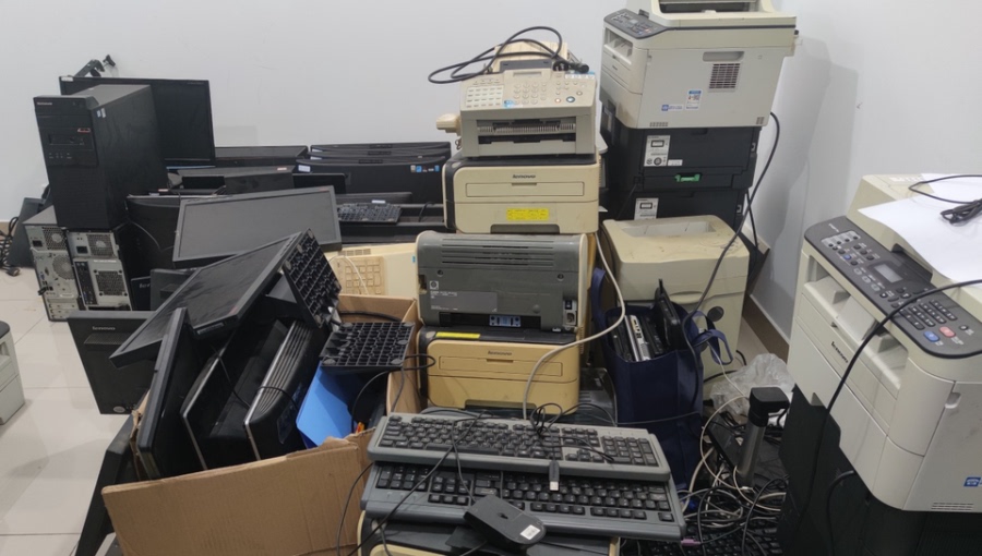 一批废旧打印机 电脑及办公家具共计158台件网络拍卖公告