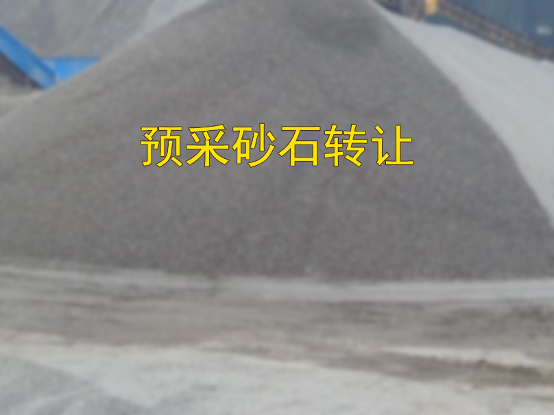 乐山苏城开司预采（估）24.3万吨连砂石转让出售招标