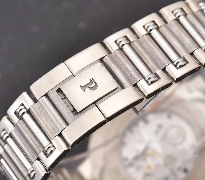 拍序6伯爵珠宝腕表系列18k白金原镶钻透底手动机械手表网络拍卖公告