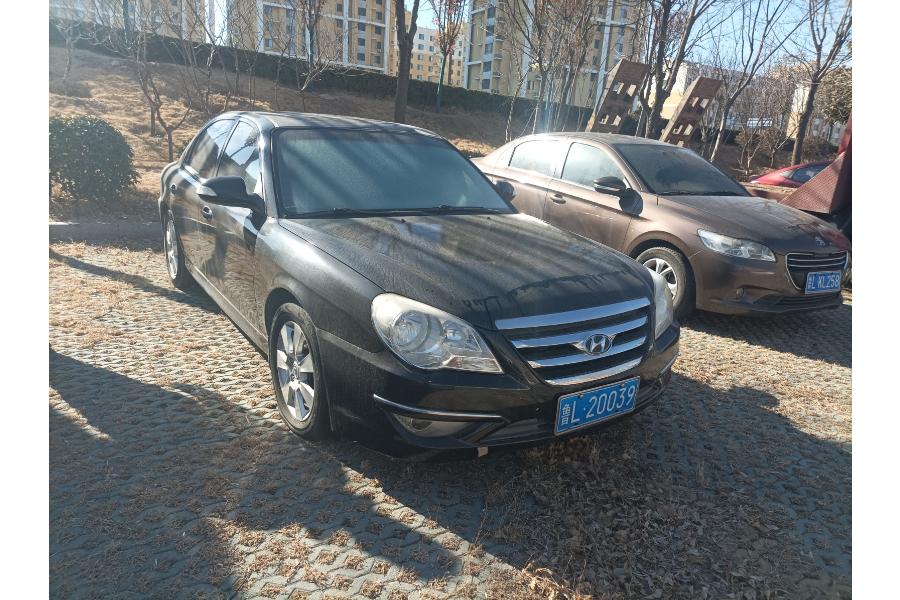8号标的  北京现代轿车  鲁L20039网络拍卖公告