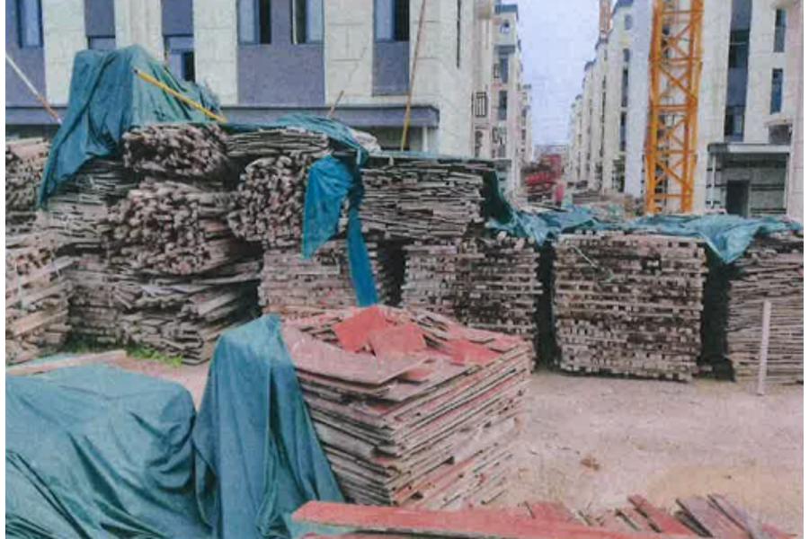 广西钦州市某企业废旧木方一批网络拍卖公告