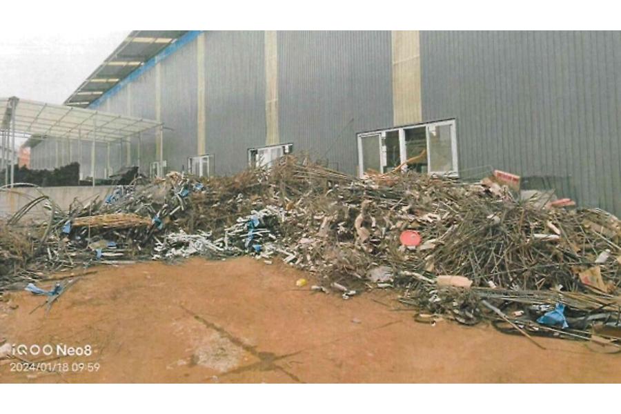 一盟拍卖：浙江省湖州市南浔区废旧钢材一批网络拍卖公告