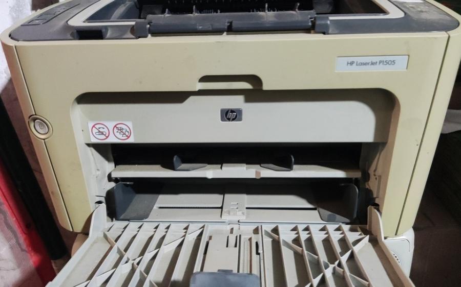 F1005单位报废hp激光打印机未测试 无配件网络拍卖公告