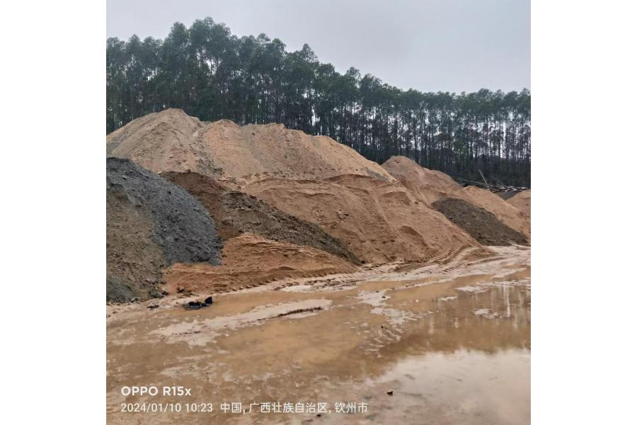位于钦州市钦北区百旺沙场地块的砂石疏浚物一批，总方量约5531.5m3网络拍卖公告
