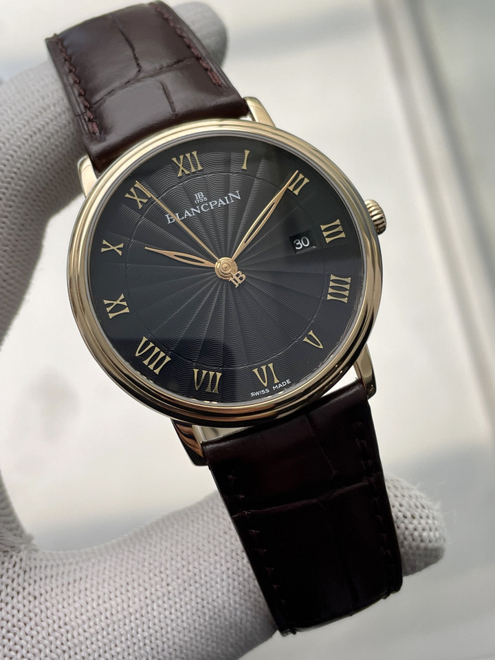 标B3522年保卡 宝珀Blancpain经典系列自动机械手表网络拍卖公告