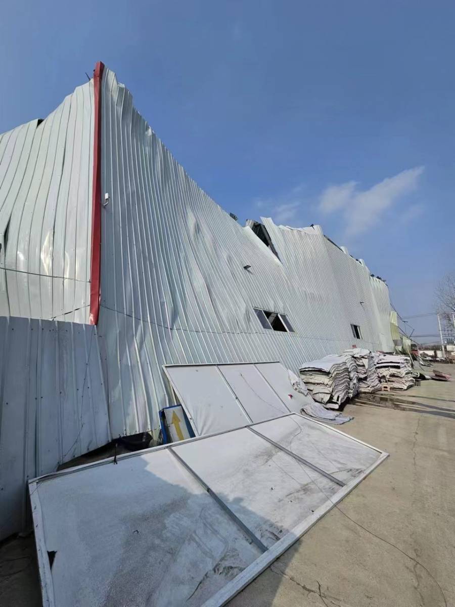 废旧钢结构彩钢瓦大棚一批（约2919.6平方米，存放于湖北天门）网络拍卖公告