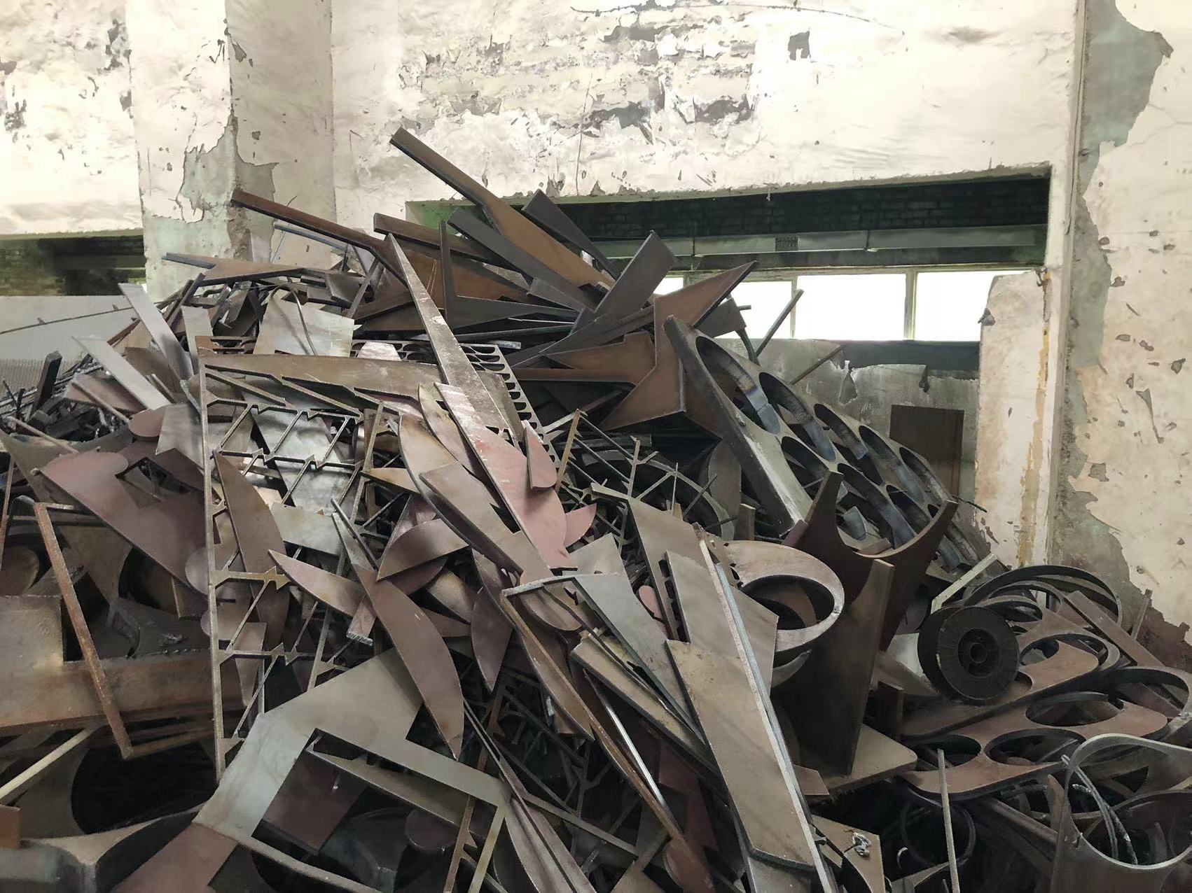 河南郑州某项目废旧钢材一批