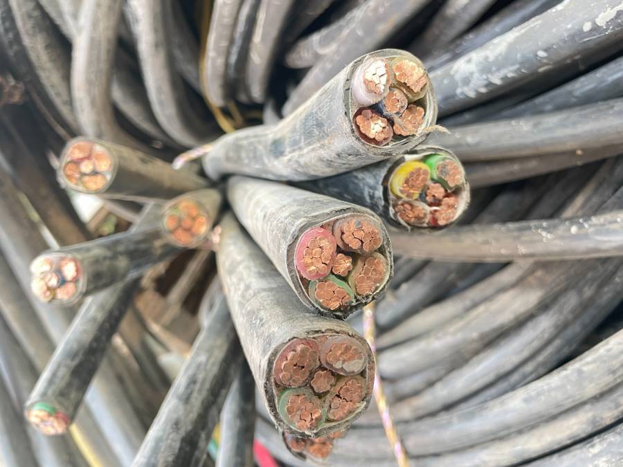 报废铜芯低压电缆线一批网络拍卖公告