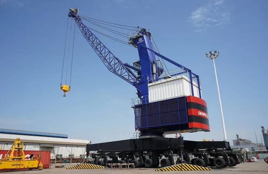 浙江省某企业移动式港口起重机一台网络拍卖公告
