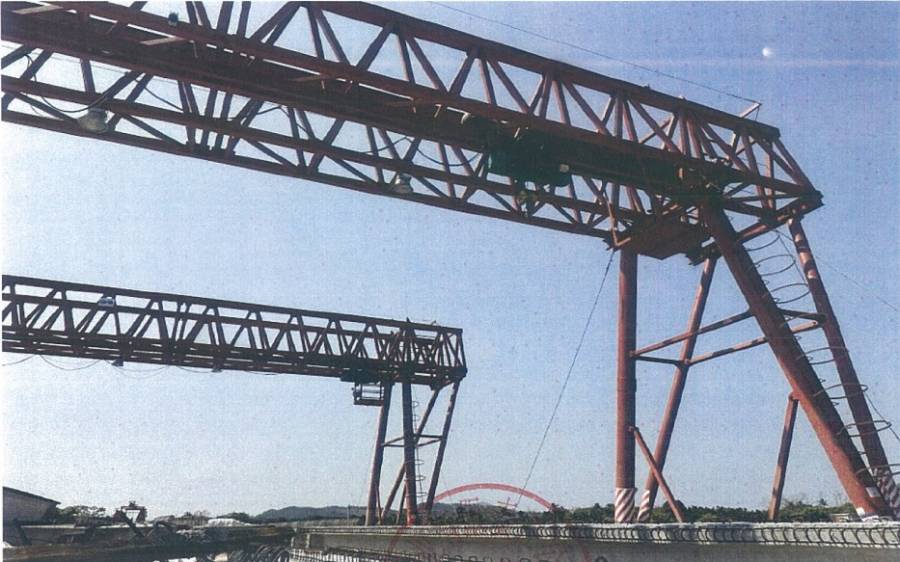 120/10吨龙门吊（2023.06生产，包含轨道、包含滑触线）2台网络拍卖公告