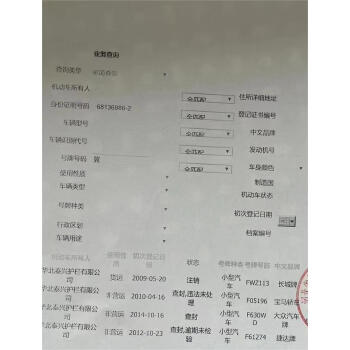 华北护栏公司车辆网络拍卖公告