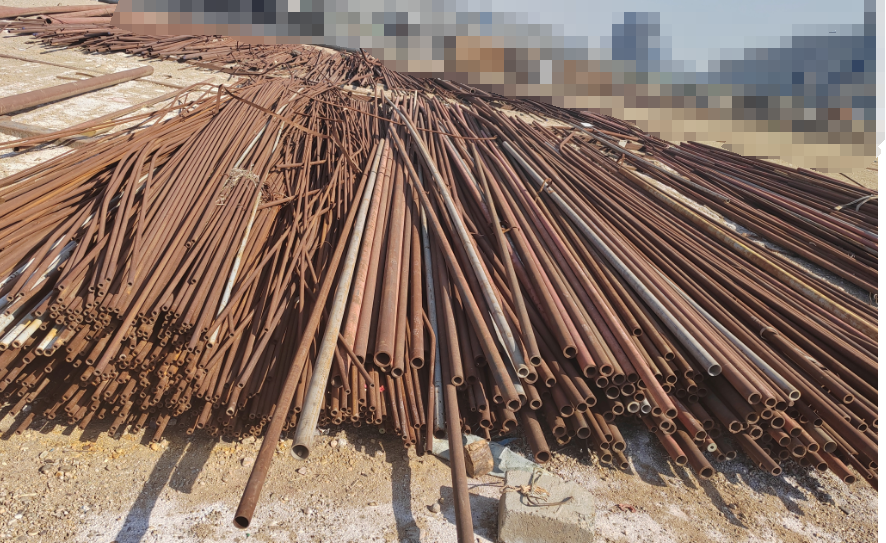 新疆维吾尔自治区 - 处置废铁废旧金属管材废钢管一批物资一批网络拍卖公告